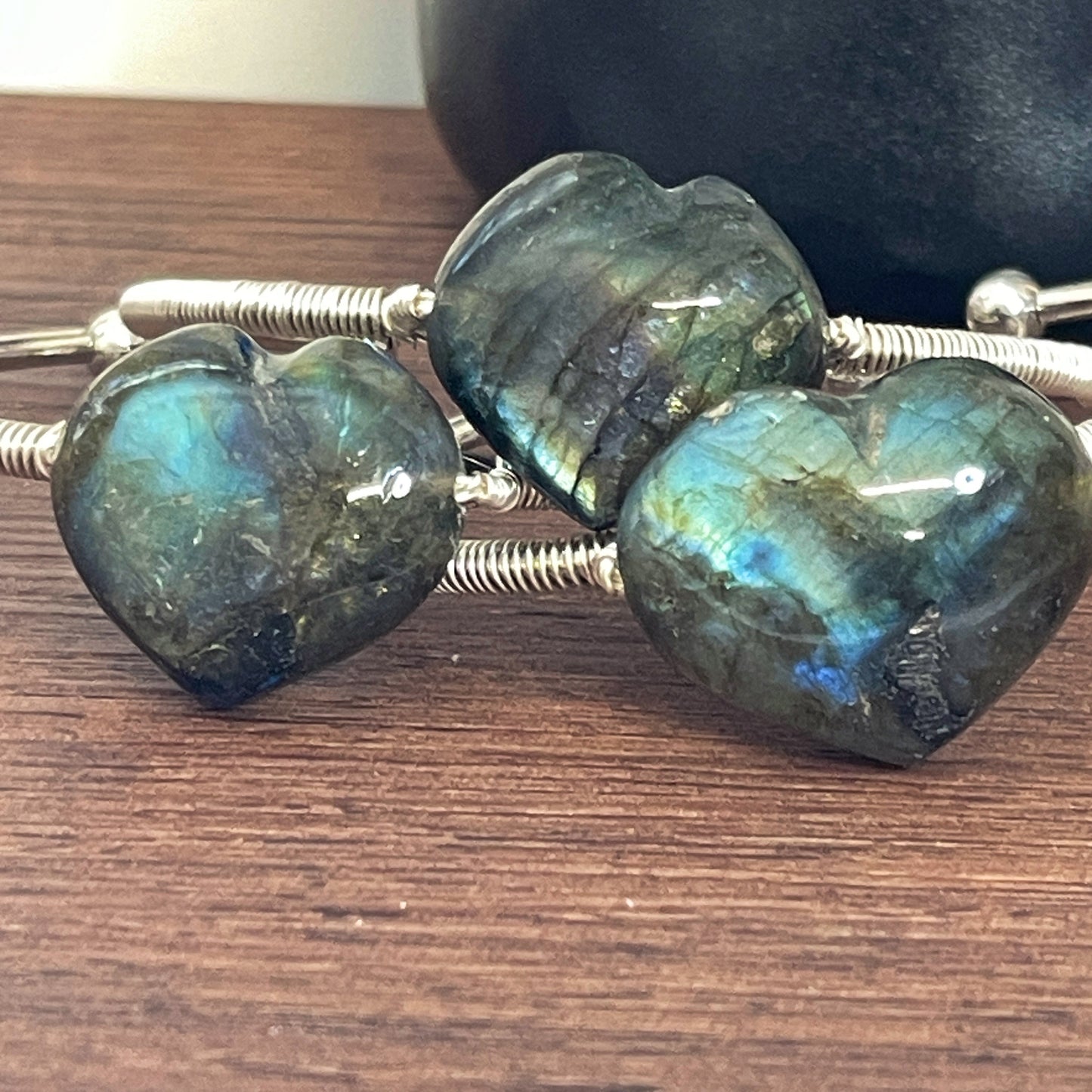 Labradorite Heart bracelet